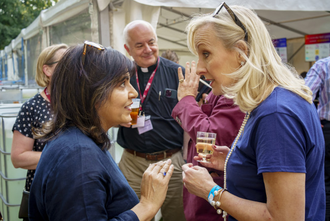 Fiona and Baroness Warsi